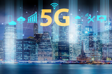 Concept of 5g networks in large cities