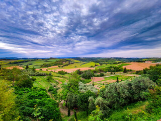Fototapeta na wymiar Peccioli, Toscana