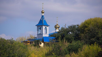 Small church in the gardens