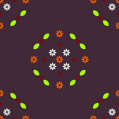 pattern with flowers
