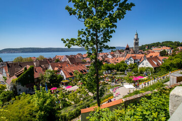 Blick über die Menzinger Gärten