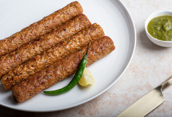 Chicken Seekh kebab