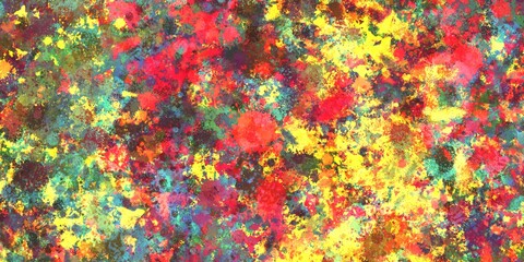 Colorful seamless pattern, Urban fashion design. Mix media abstract texture.