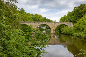 Fototapeta na wymiar Prebends Bridge in Durham, County Durham 