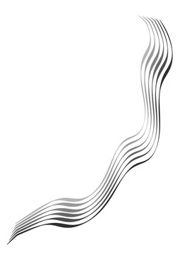 Frames of capron tape on A4 sheet, surreal, graphics