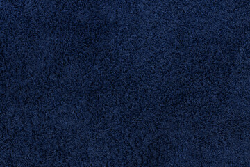detailed texture of dark blue floor carpet