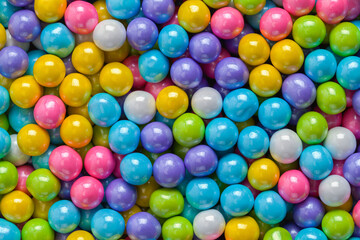 Fototapeta na wymiar Colorful Candy Balls Background