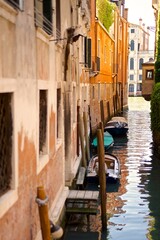 little canal in the city of Venice 