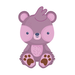 Fototapeta premium little bear teddy stuffed toy