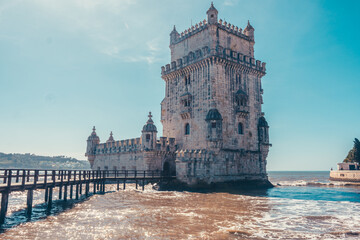 torre de belem in portugal