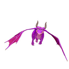 Obraz premium mythical dragon is going