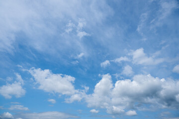 風景素材　爽やかな初夏の青空