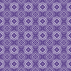 Exotic  seamless pattern. Purple symmetrical