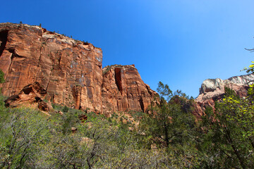 Mountains in Zion National Park, Utah
