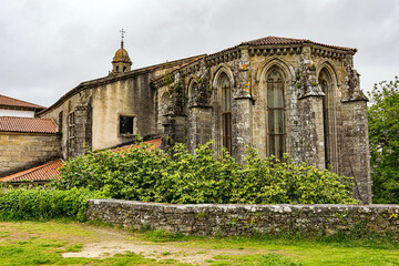 Fototapeta na wymiar Convent of St Dominic in Santiago de Compostela