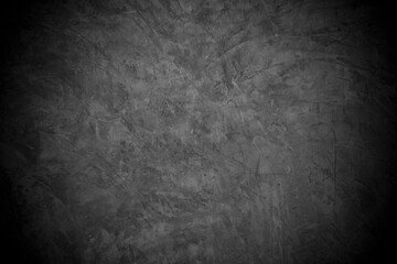 Old wall texture cement dark black gray  background abstract grey color design are light with white gradient background.