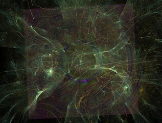 Imaginatory fractal background generated Image