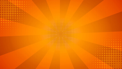 Comic radial speed lines background. Vector illustration.