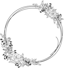 design for embroidery pattern or picture decoration
