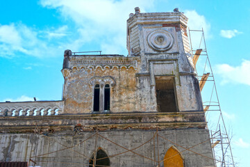 Obraz premium Urban landscape with ancient architecture. Sukhumi, Abkhazia