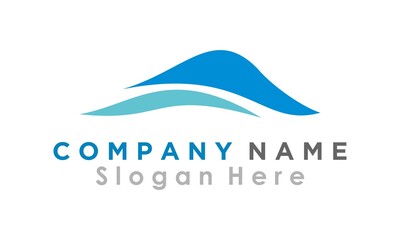 simple mountain vector