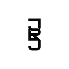 jrj letter original monogram logo design