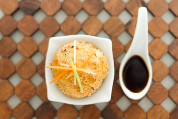 breaded rice ball