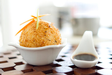 breaded rice ball