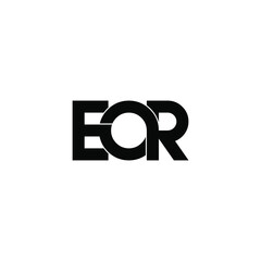 eor letter original monogram logo design