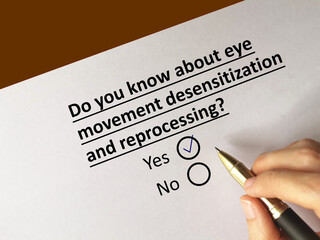 Questionnaire about psychotherapy