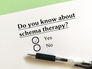 Questionnaire about psychotherapy