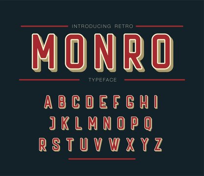 monro font