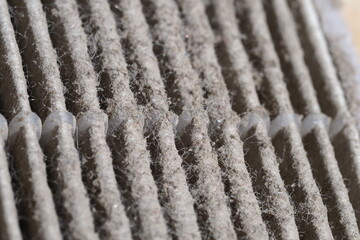 new and dirty filter for robot vacuum cleaner