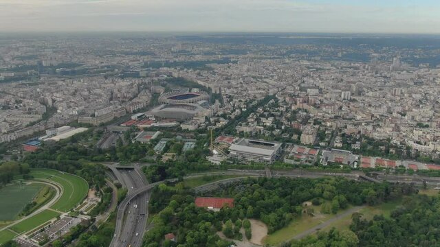 Roland Garros vue par hélicoptère 4