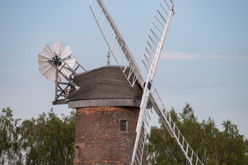 old windmill on the hill