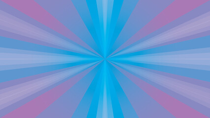 Shiny blue background with rays from the center, wallpaper, background for cover or banner.