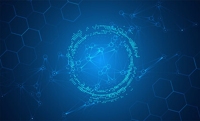 Abstract technology background