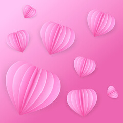 beautiful pink flower petals background