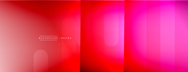 Dynamic lines abstract background. 3D shadow effects and fluid gradients. Modern overlapping forms