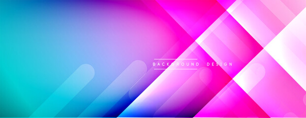 Dynamic lines abstract background. 3D shadow effects and fluid gradients. Modern overlapping forms