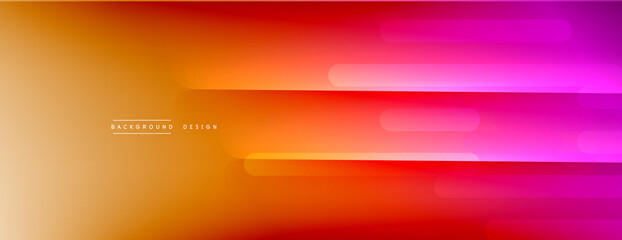 Dynamic lines abstract background. 3D shadow effects and fluid gradients. Modern overlapping forms