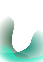 Fototapeta premium abstract color wave background and copy space for text