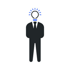 idea, creative thinking icon design