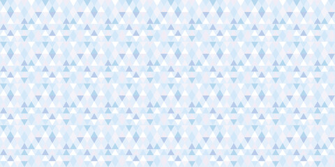 Blue triangle mosaic seamless repeat pattern background