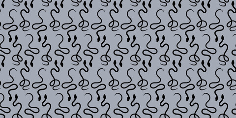 Snakes seamless repeat pattern background