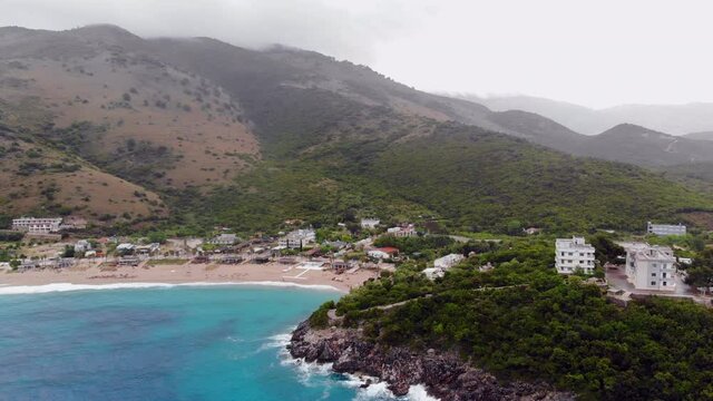 Jale Beach Albania, aerial views