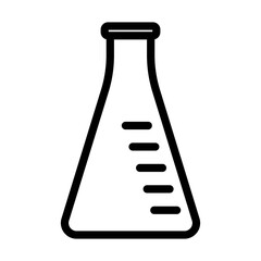 Icon Of Chemistry Cone Flask