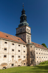 Naklejka premium Baroque cistercian Plasy monastery, Plzen region, Czech Republic
