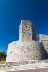 Castle in Monte Santangelo, Puglia, Italy