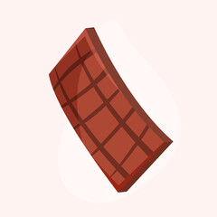 chocolate bar. Vector illustration